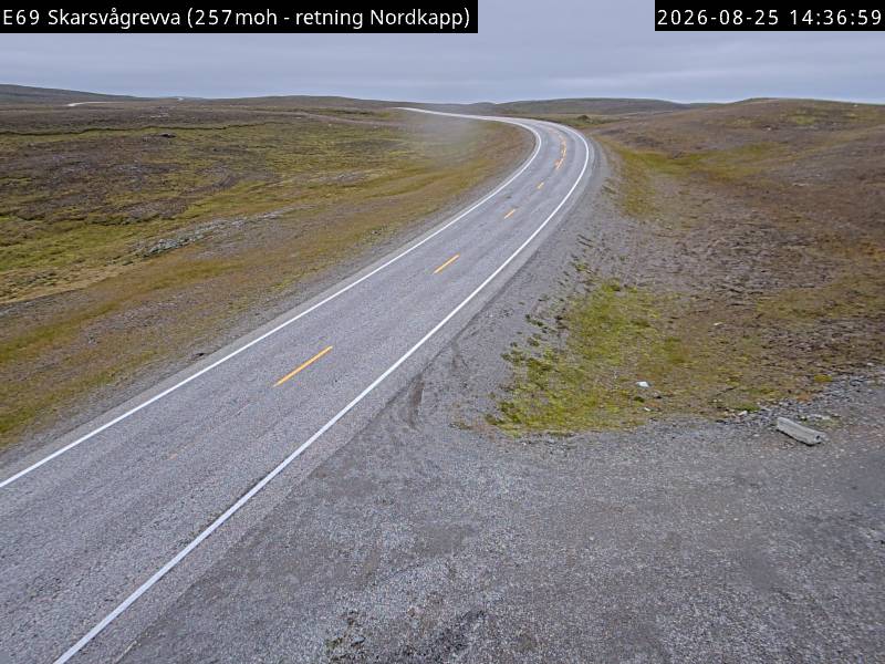 Skarsvågrevva, retning Nordkapp