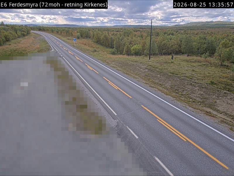 Ferdesmyra, retning Kirkenes