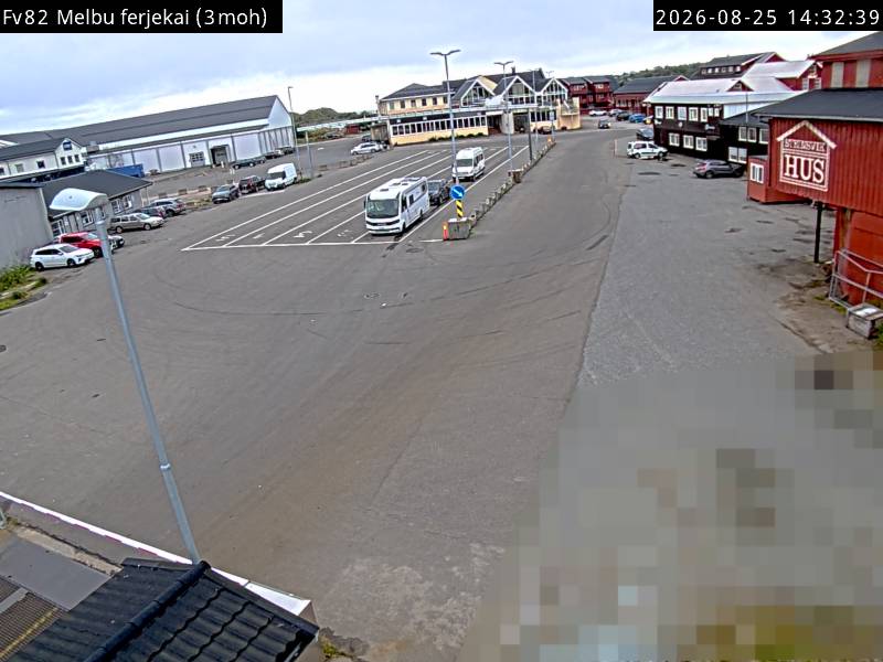 Melbu ferjekai, retning uten retningsbeskrivelse