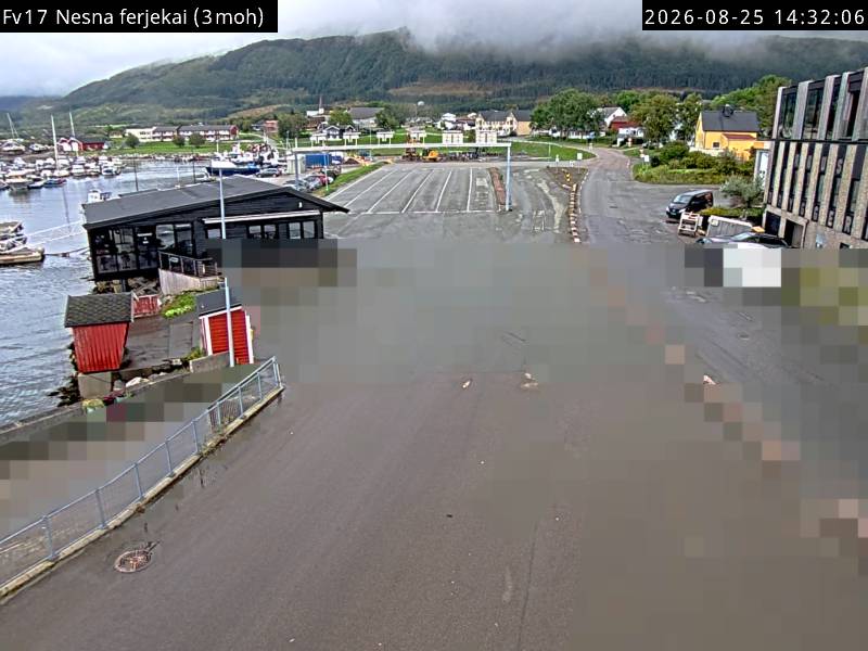 Nesna ferjekai, retning uten retningsbeskrivelse