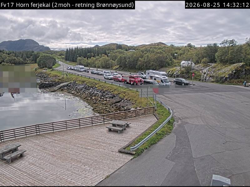 Horn Ferjekai, retning Brønnøysund