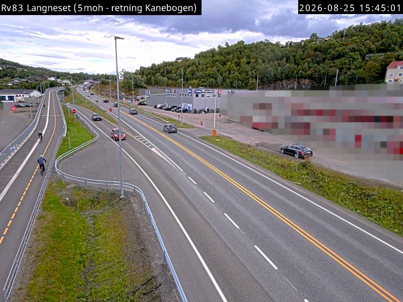Langneset, retning Kanebogen