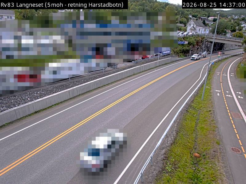 Langneset, retning Harstadbotn