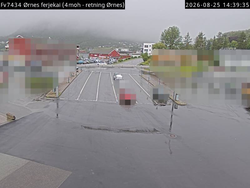 Ørnes ferjekai, retning Ørnes